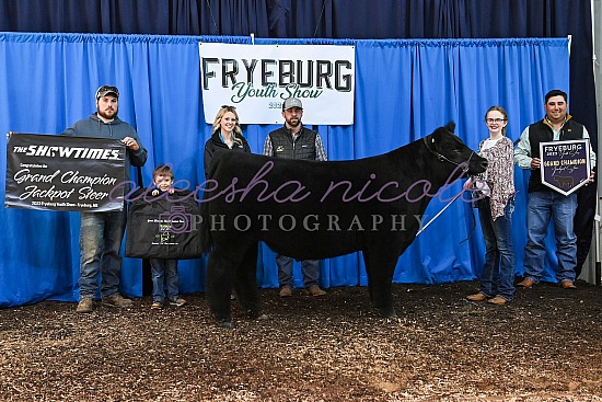 Jackpot Steer Backdrops