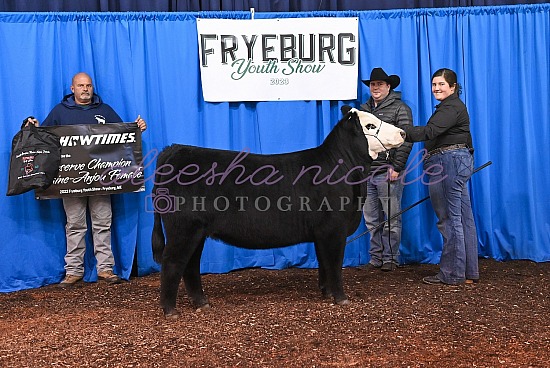 Youth Heifer Backdrops